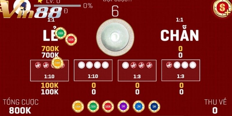 Xóc đĩa VIP tại VIN88 là nơi dành cho những cược thủ chuyên nghiệp